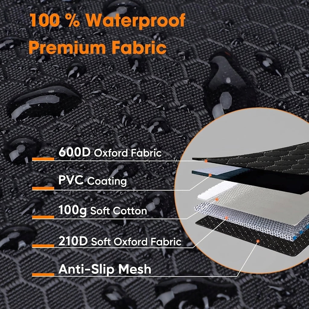 Car Trunk Mat for Pets - Non-Slip Dog Travel Seat Cover