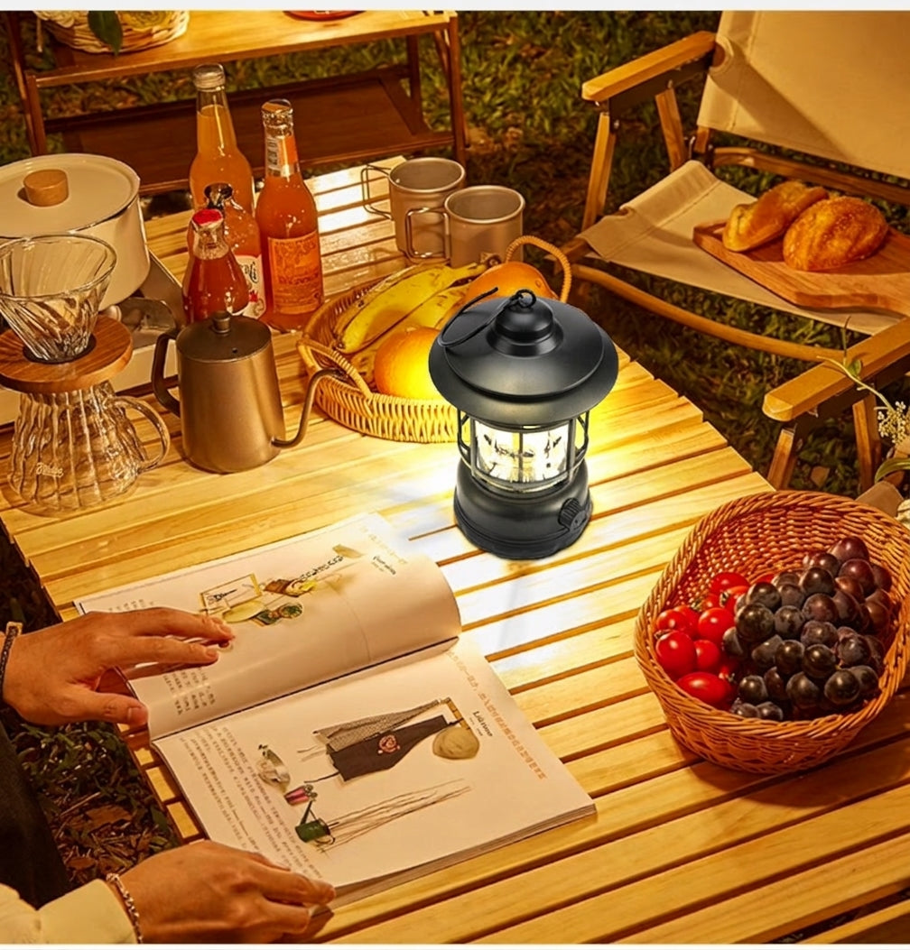 Camping Light - Rechargeable Lantern, Multiple Colors
