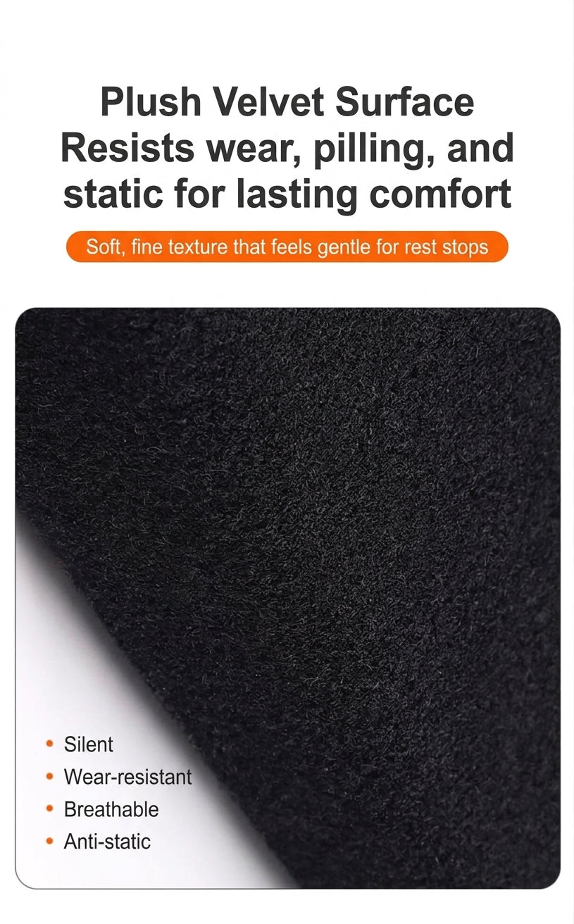 Car Rear Seat Leveling Mat Pad