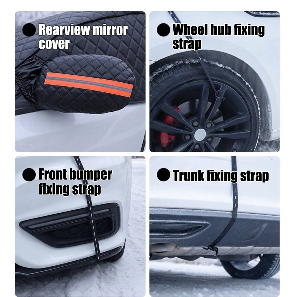 Car Snow Cover - Full Protection Winter Windshield