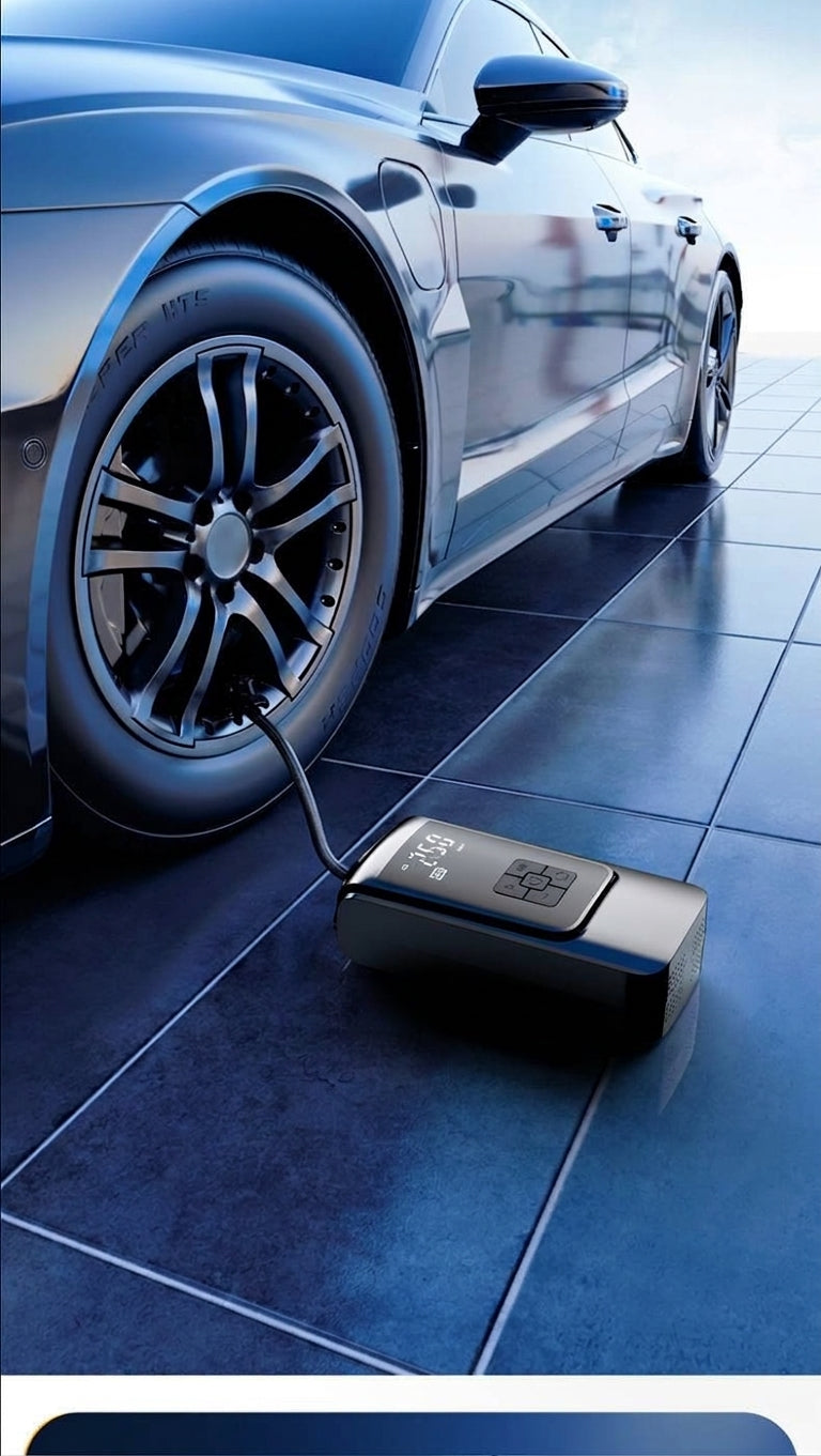 [Kuangjin Exclusive] Portable car, off-road vehicle, bicycle, onboard air pump, wireless dual-mode air pump