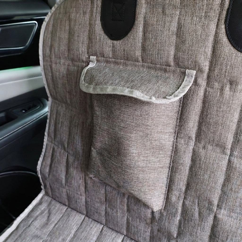 Pet Car Seat Pad - Waterproof Back Seat Cushion
