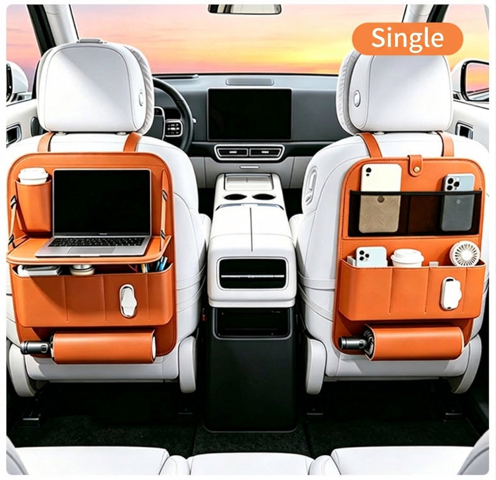 Car seat back storage bag, car hanging bag, small tabletop board seat, rear seat rear seat storage box, storage bag
