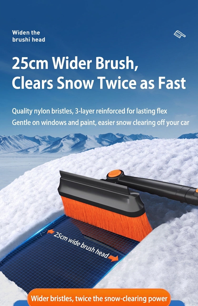 Car Snow Removal Shovel, 5-in-1 Ice Tool