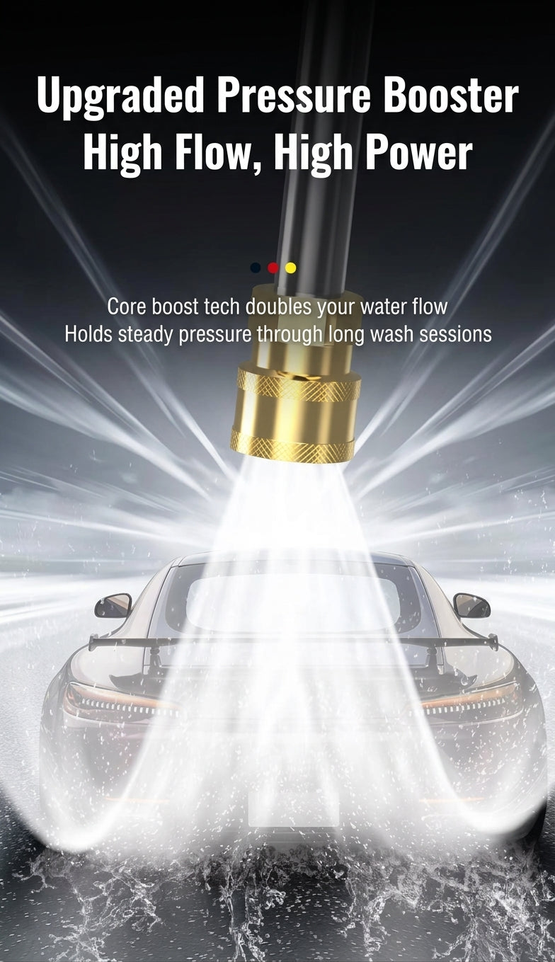 Car water gun, household electric car washer, rechargeable car wash gun, universal wireless high-power high-pressure car wash water gun
