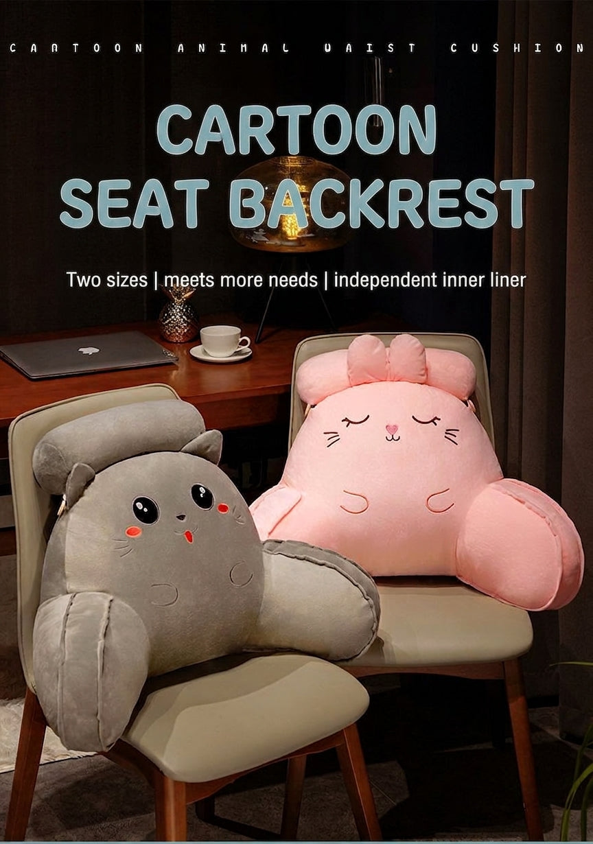 Bedside soft bag large backrest waist cushion dormitory bed backrest cushion office pillow tatami sofa pillow