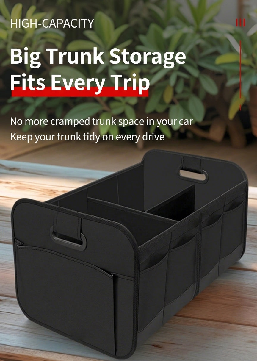 Cross-border car storage box trunk storage box oxford cloth storage box large capacity foldable spot wholesale