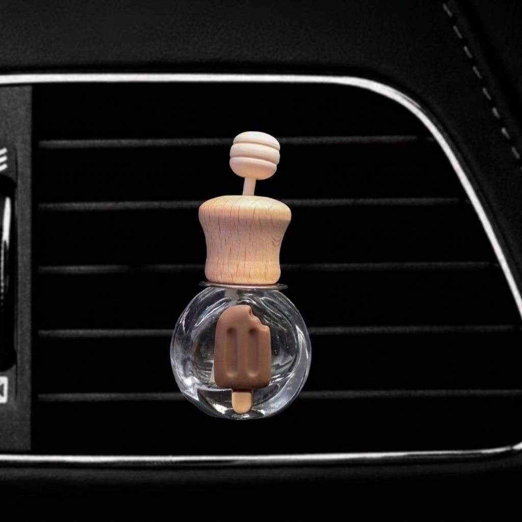 High-end car essential oil diffuser, car long-lasting light fragrance, car plant aromatherapy, air conditioning air outlet, empty bottle of perfume