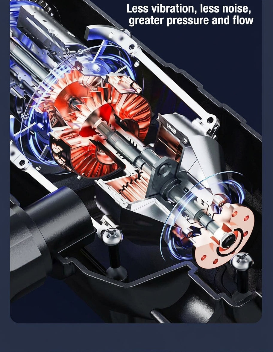 Car water gun car wash machine, car wash gun car wash lithium battery washer, car wash pump, high-pressure, high-power rechargeable type