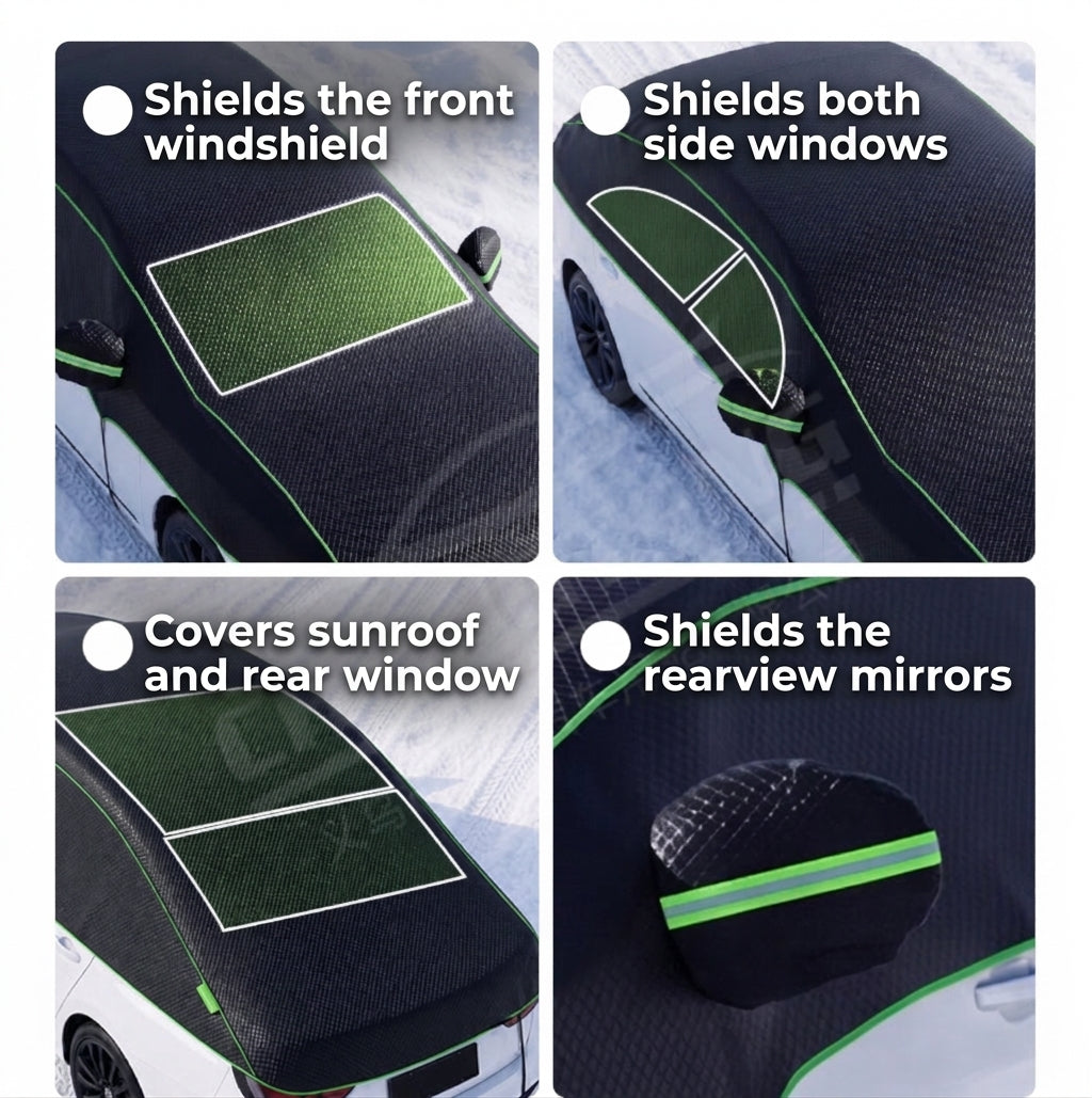 Car Snow Cover Full-Body Winter Protection