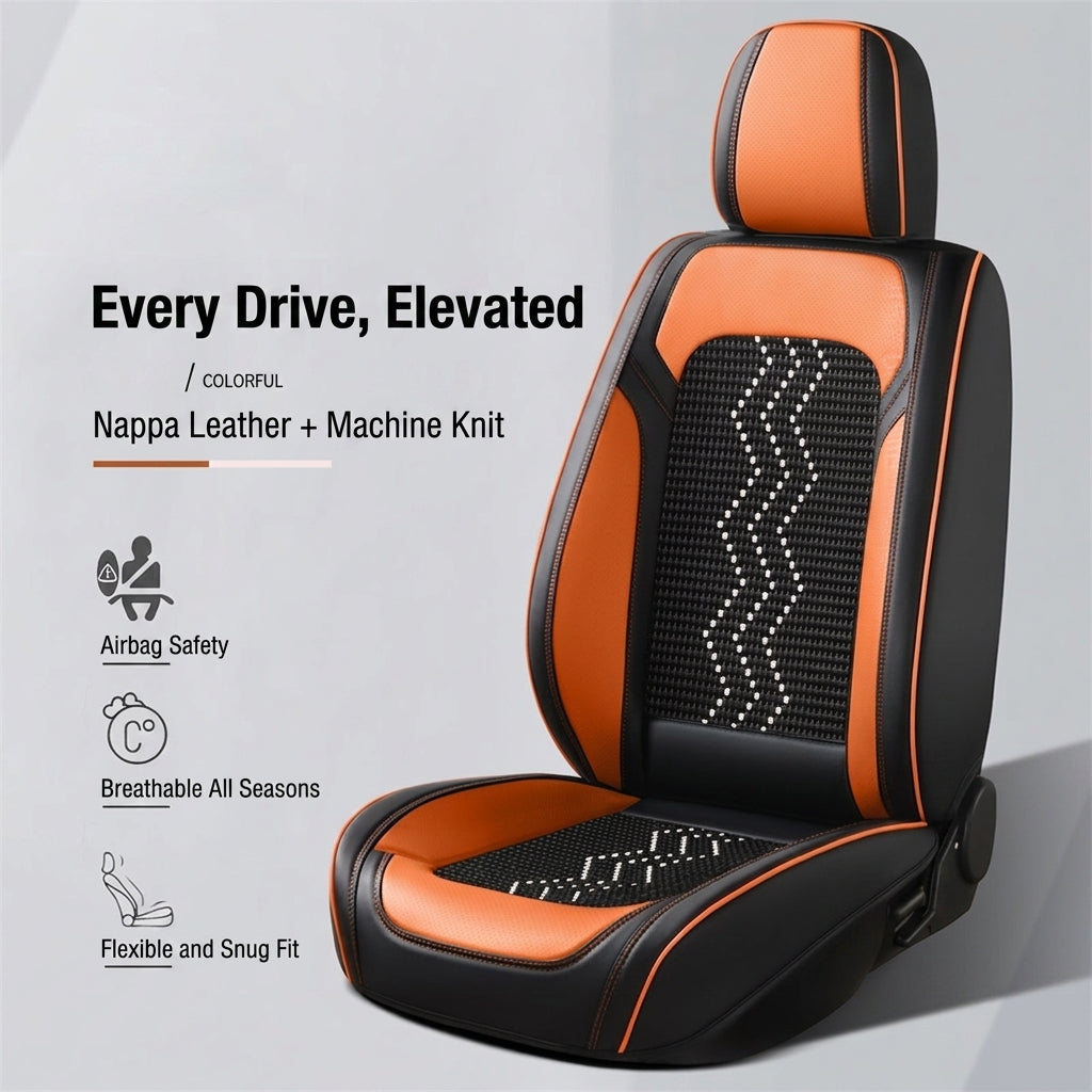 Bingsi car seat cushion light luxury all-inclusive Nappa leather car seat cushion new all-season five-seat universal car cushion cover wholesale