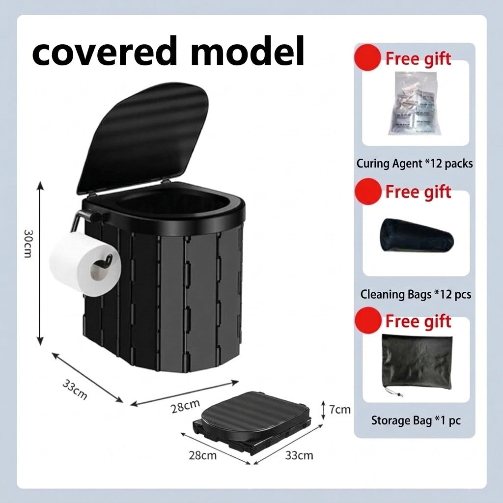 2025 Cross-border Hot Outdoor Shower Tent, Shower Bag, Toilet Combo, Changing Tent, Solar Drying Water Bag