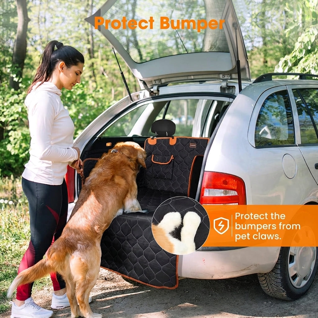 Car Trunk Mat for Pets - Non-Slip Dog Travel Seat Cover