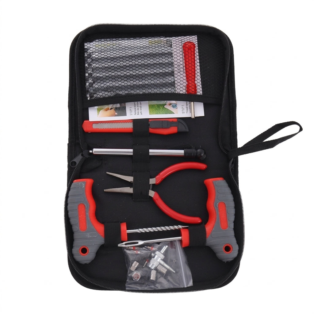 Tire Repair Tool Set - Universal Car & Motorcycle