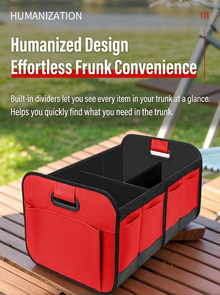 Cross-border car storage box trunk storage box oxford cloth storage box large capacity foldable spot wholesale