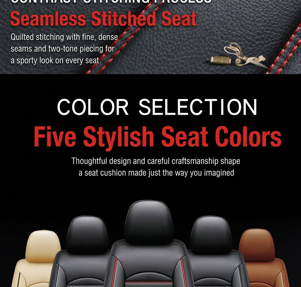 Full envelope car seat cover, summer ice silk seat cover, full leather, new four-season universal seat cushion, special seat cushion for small cars