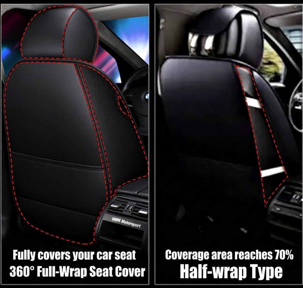 New car cushion leather all-wrap wear-resistant leather car seat cover is suitable for small car SUV car seat cover in all seasons