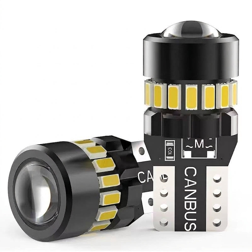 Cross-border automotive LED car light: T10 width indicator, position light 4014-24SMD, license plate decoding light, 3030 instrument light