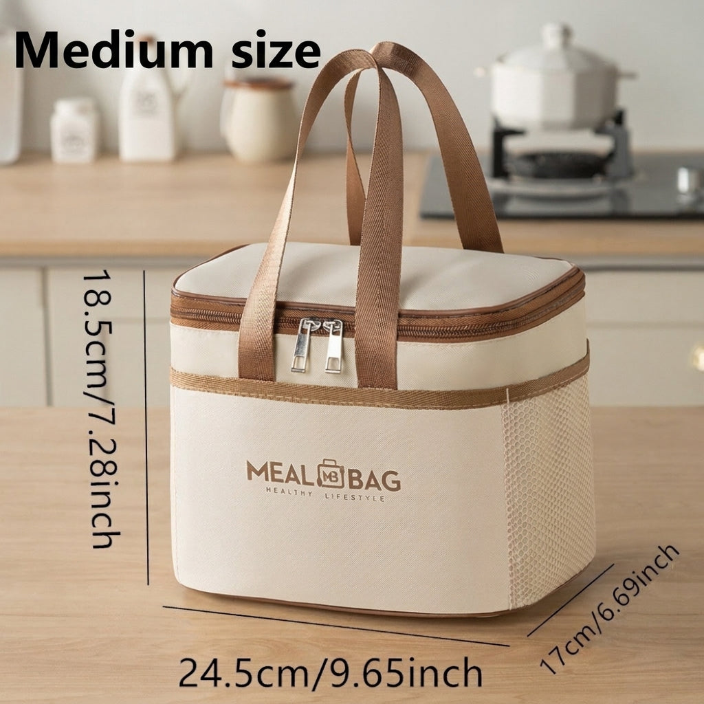 Insulated Lunch Bag, Waterproof Tote