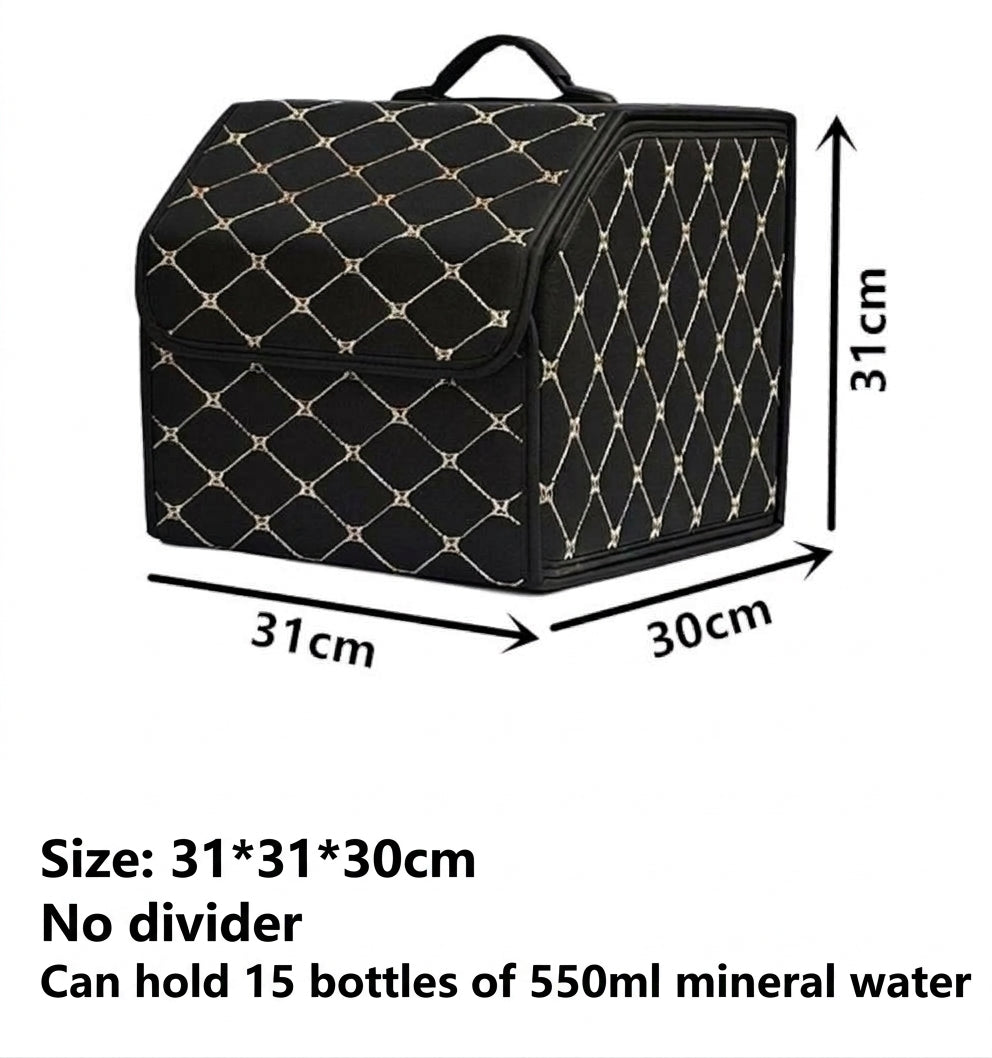 Wholesale cross-border car trunk folding storage boxes, camping storage boxes, outdoor picnic organizer storage boxes