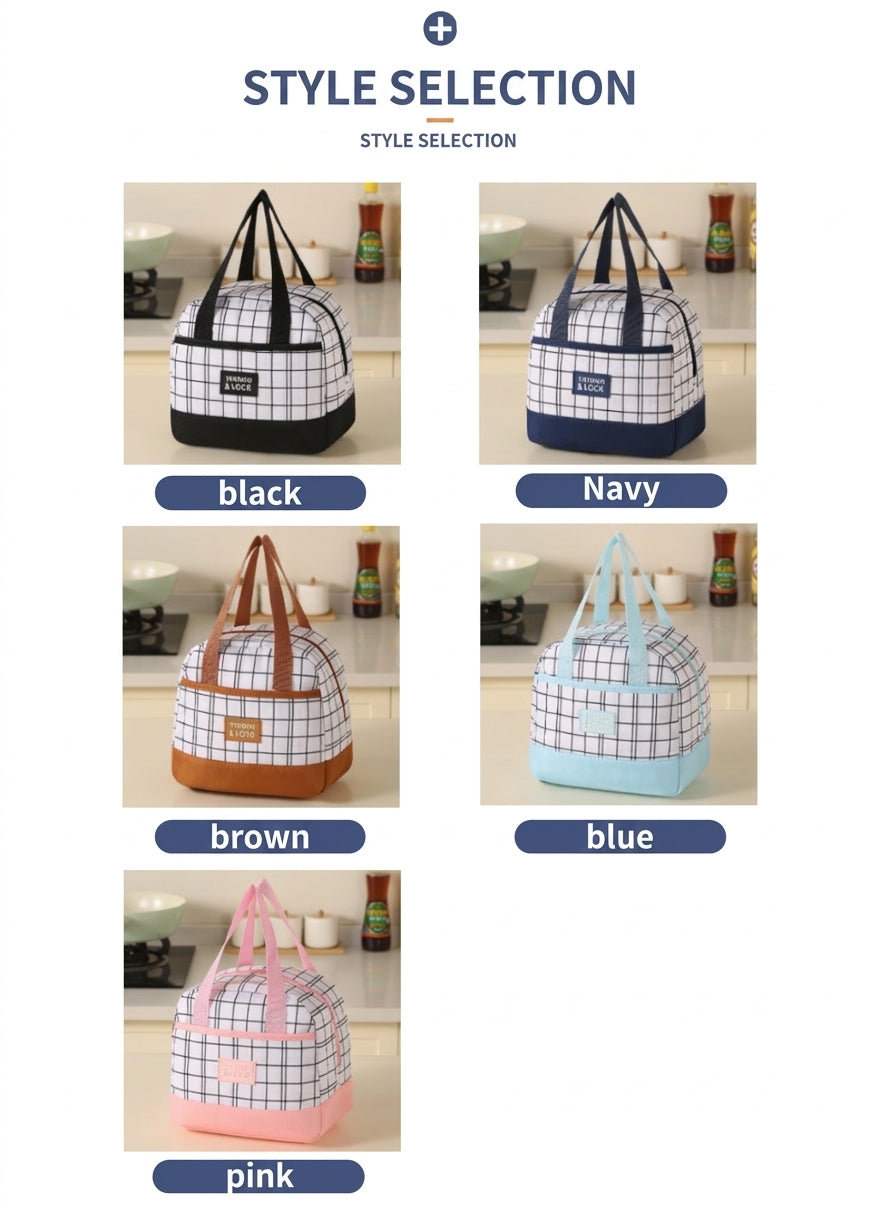 Lunch Bag, Insulated Portable Lunch Box