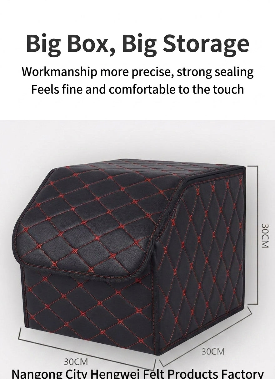 Car storage box, car aftermarket organizer box, storage box, folding box, multifunctional in-car item