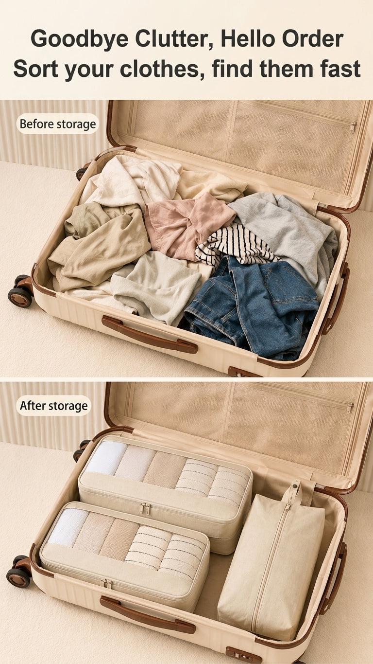 Travel Compression Storage Bag Set
