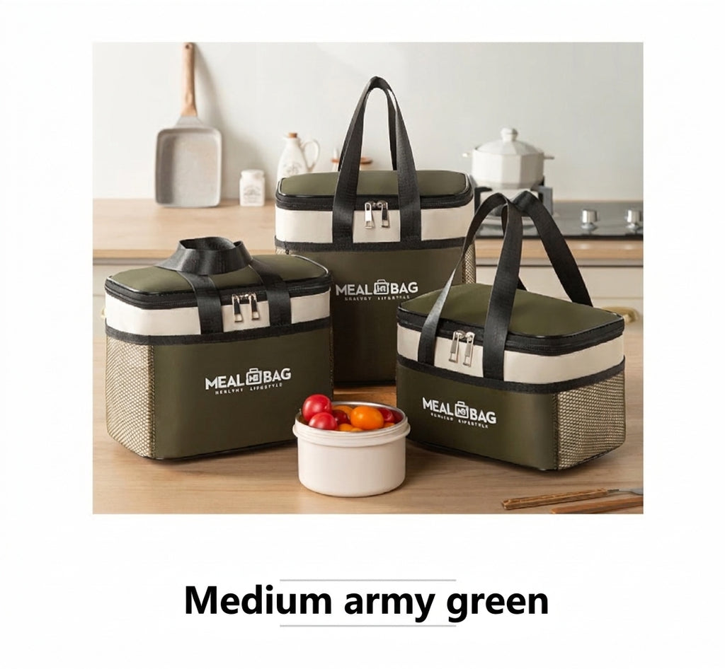 Insulated Lunch Bag, Waterproof Bento Tote