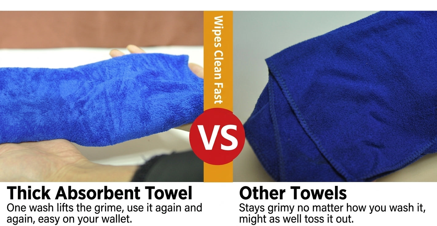 420g 160*60CM Brushed Thickened Car Towel Fine Fiber Absorbent Towel Coral Velvet Towel Edging Towel