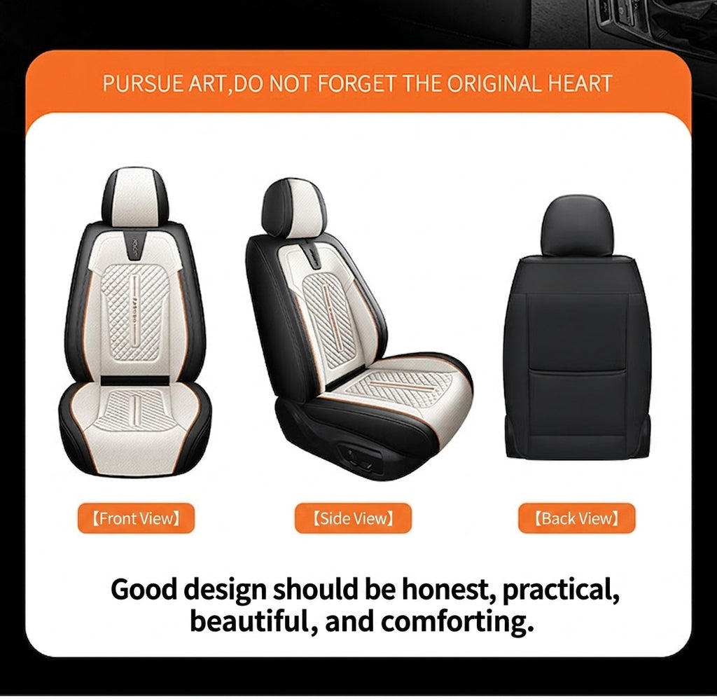New car seat cushions fully covered, all-season universal seat covers, all five seats, full leather, high-quality seat covers sold directly from the manufacturer
