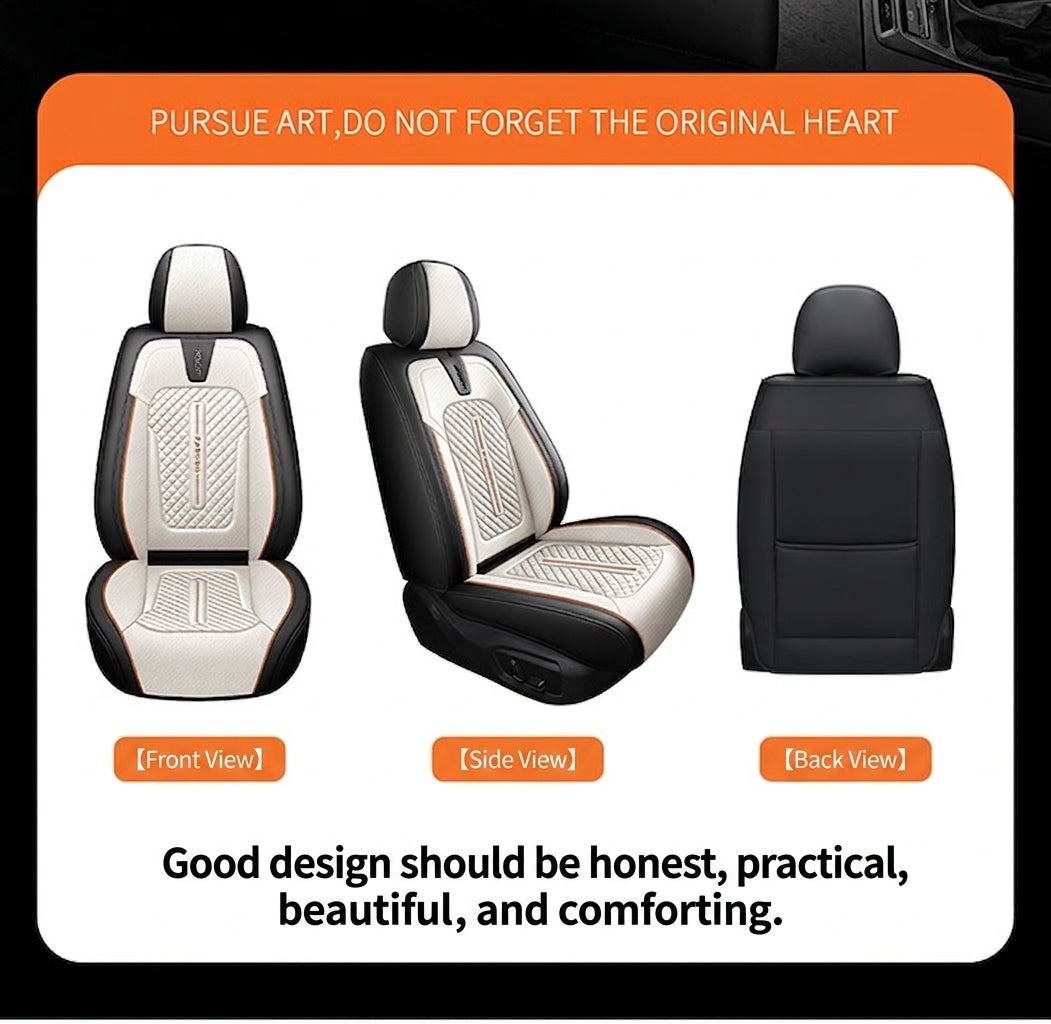 New car seat cushions fully covered, all-season universal seat covers, all five seats, full leather, high-quality seat covers sold directly from the manufacturer