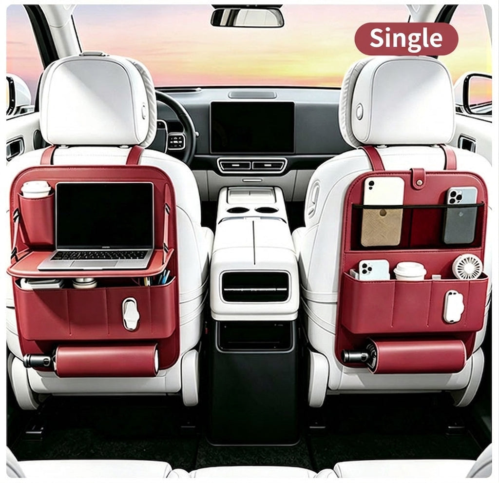 Car seat back storage bag, car hanging bag, small tabletop board seat, rear seat rear seat storage box, storage bag