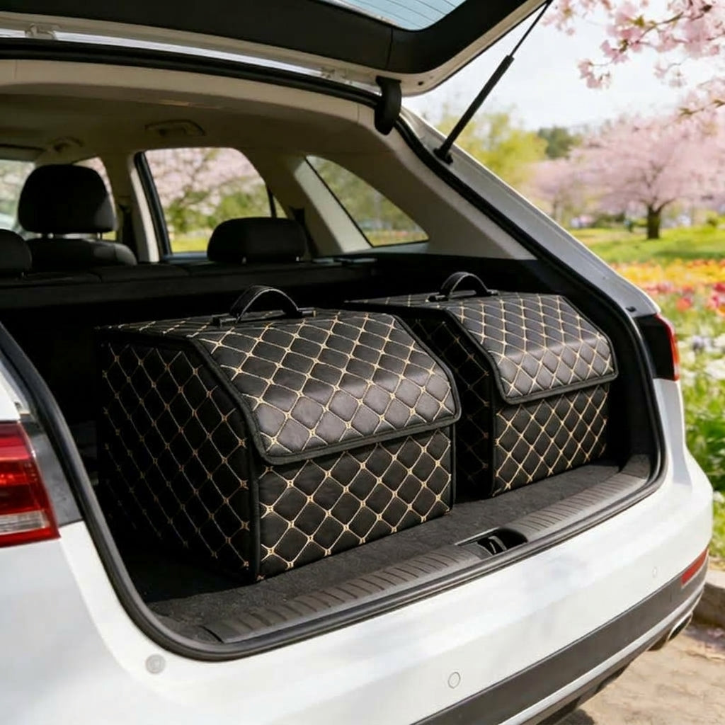 Car trunk folding storage box, multifunctional car storage box, in-car miscellaneous storage box, wholesale supplies