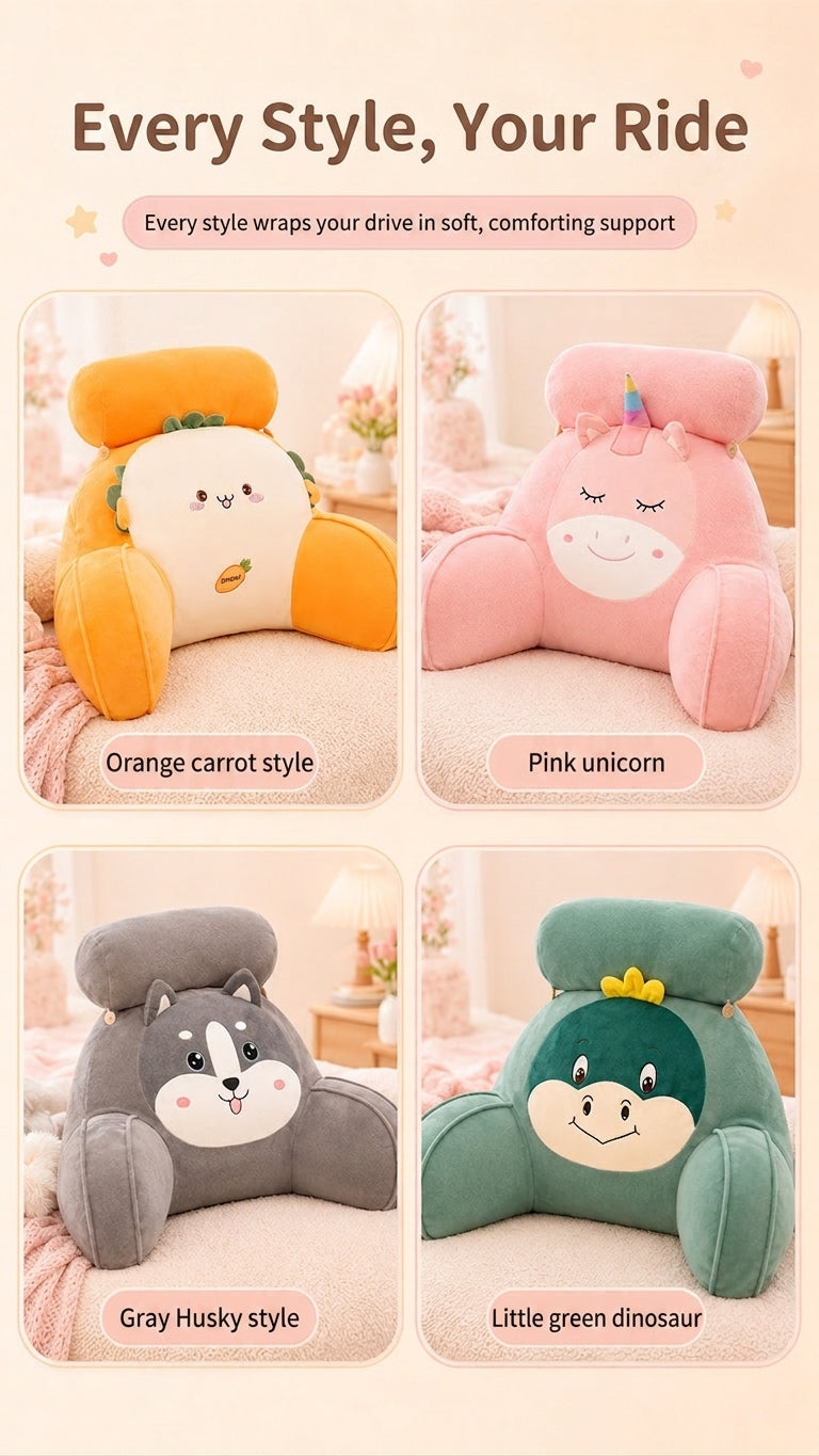 Phone phone cushion, soft bag, dorm bed reading, sofa lumbar support cushion, large headboard pillow, cushion for flopping