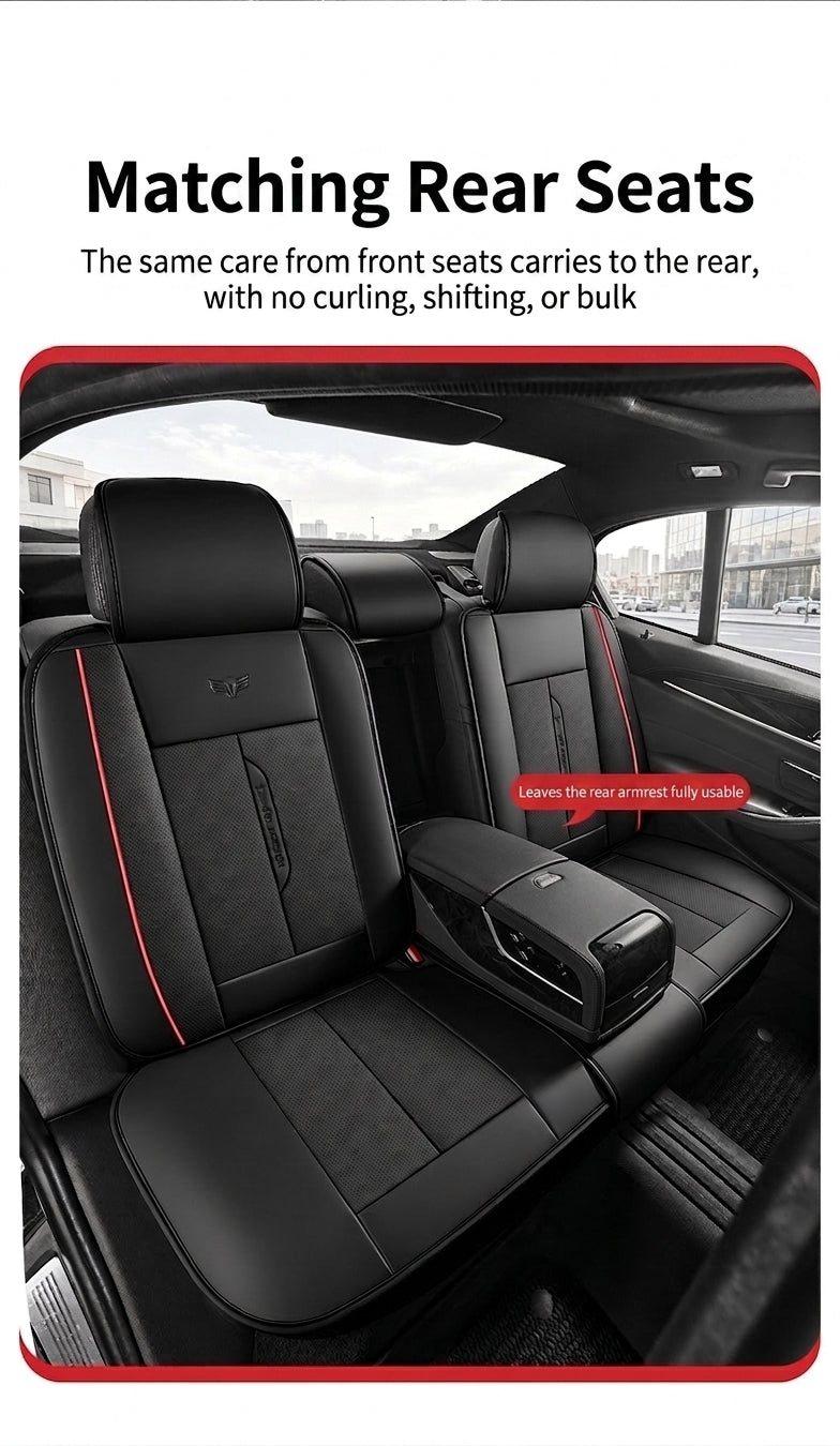 Cross-border car seat cushions, universal premium feel all-season car seat cushions, full-coverage car protection wholesale car seat cushions