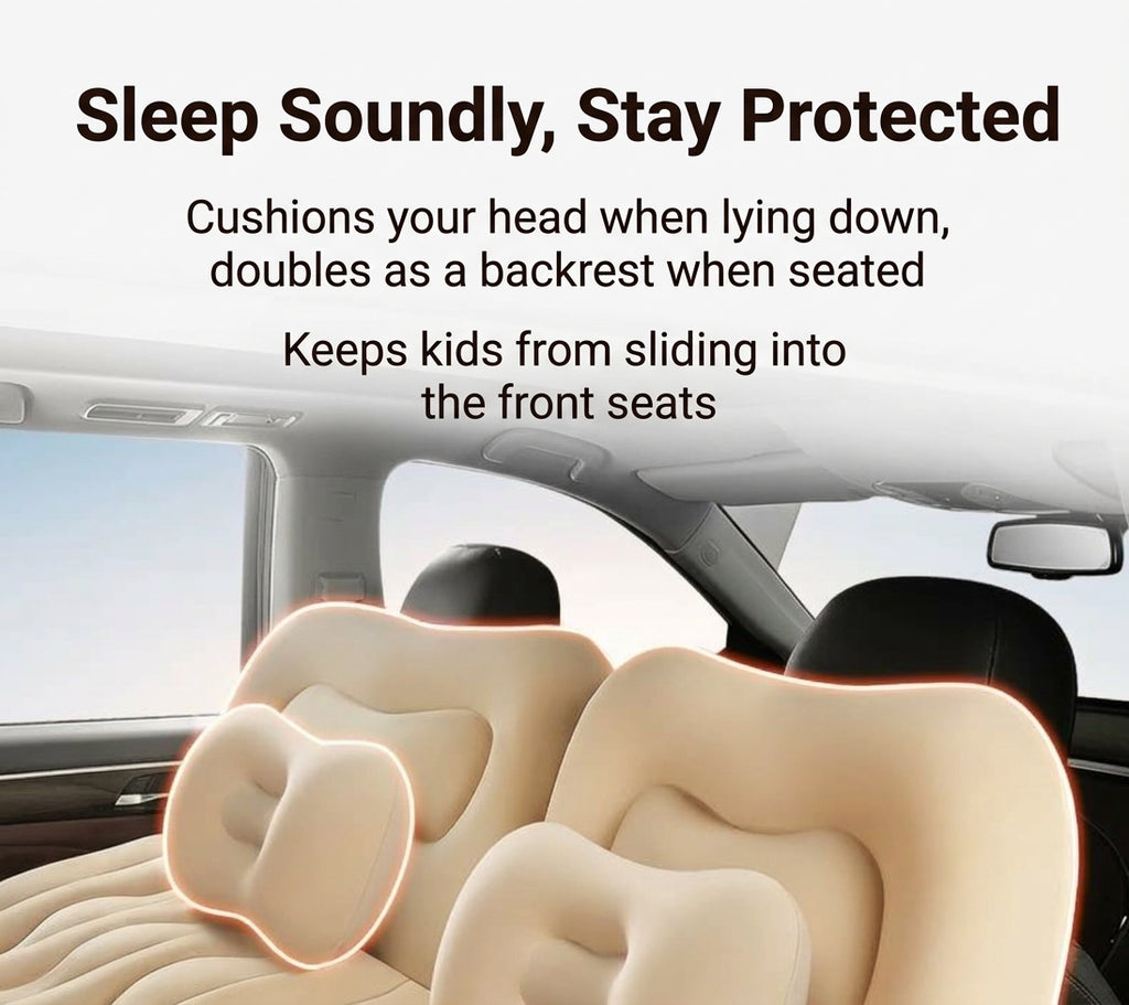 SUV inflatable mattress, car trunk air mattress, in-car sleeping essential, suitable for car camping, Tesla