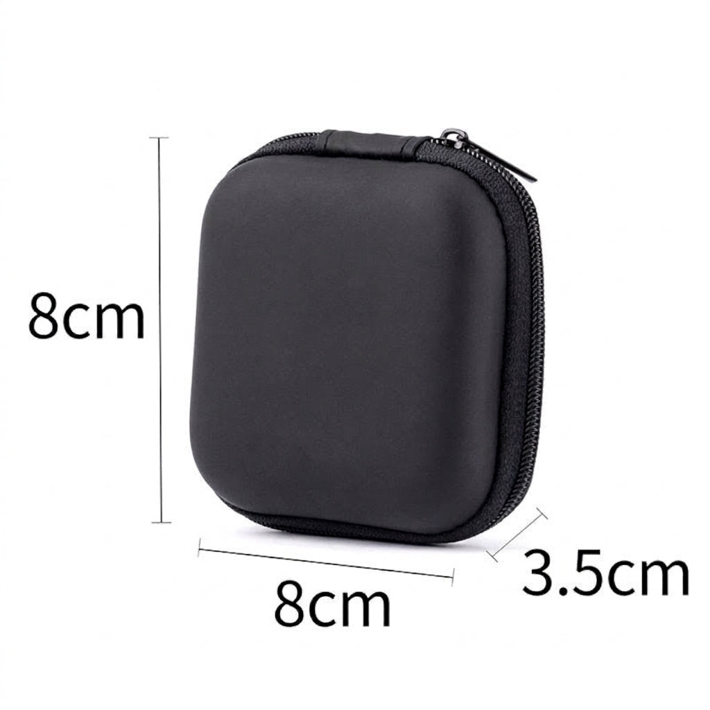 EVA storage bag, headphone case, 3C digital power bank packaging, zipper bag, portable and shockproof