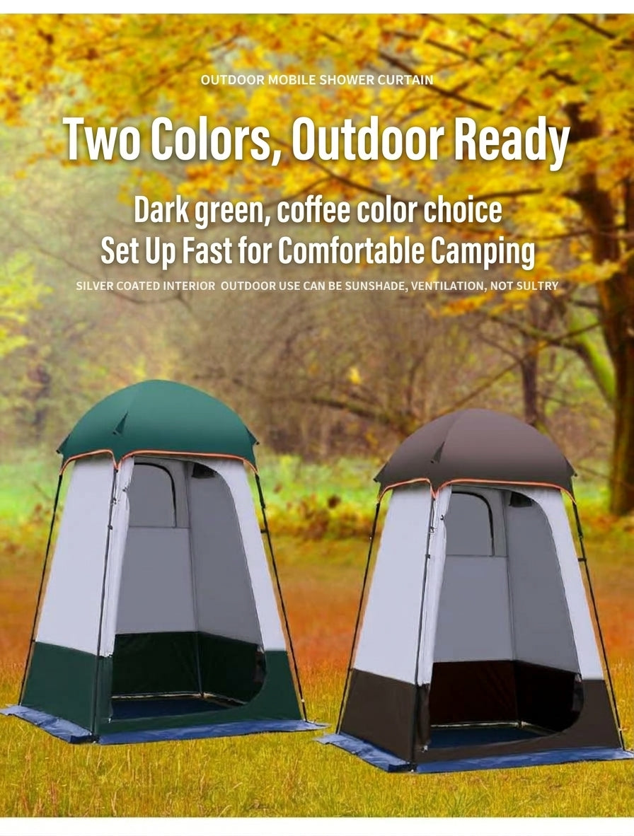 Enlarged and raised outdoor dressing, bathing, tents, camping, beach, fishing tent, model changing mobile toilet tent