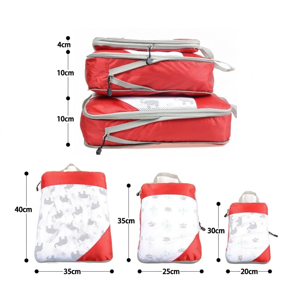 Compression Travel Storage Bag 3-Piece Set
