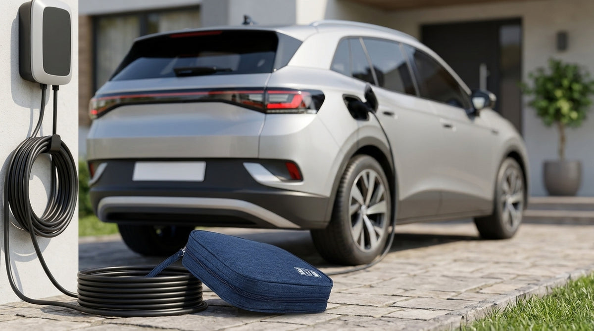 Car Storage Organizer Bag for Cables & Accessories - Charging Spot Day