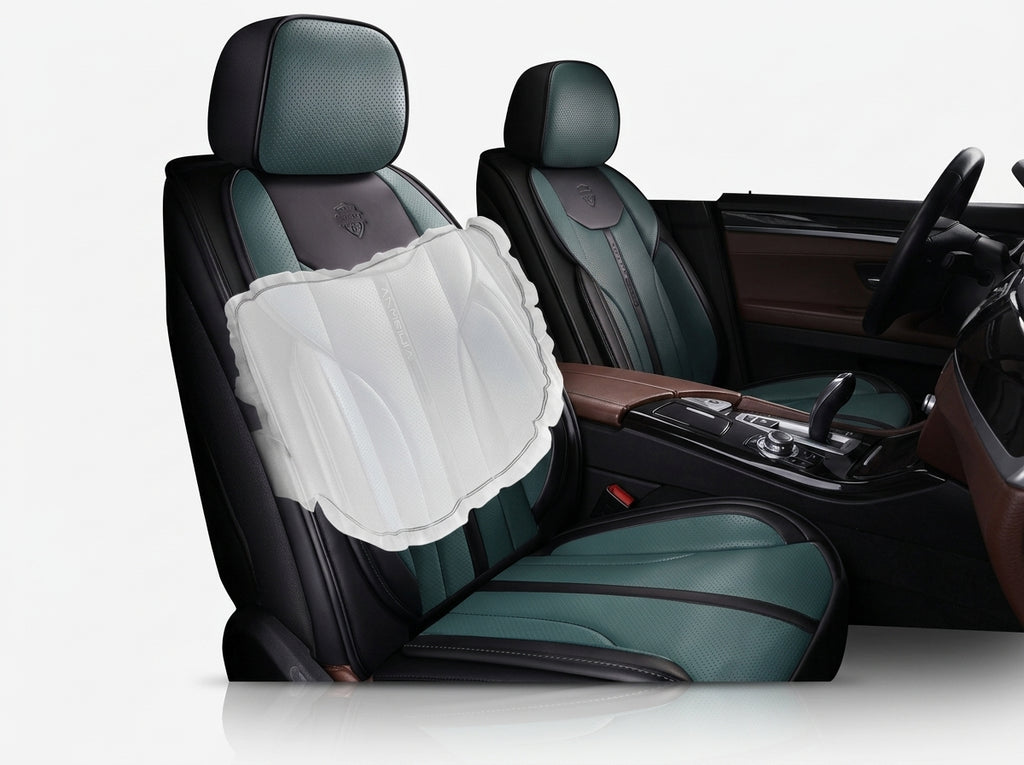 The new car seat cushion fully surrounds full pictorial cartoon cute four-season universal five-seat seat cover, directly supplied and shipped from the manufacturer - Hero Shot