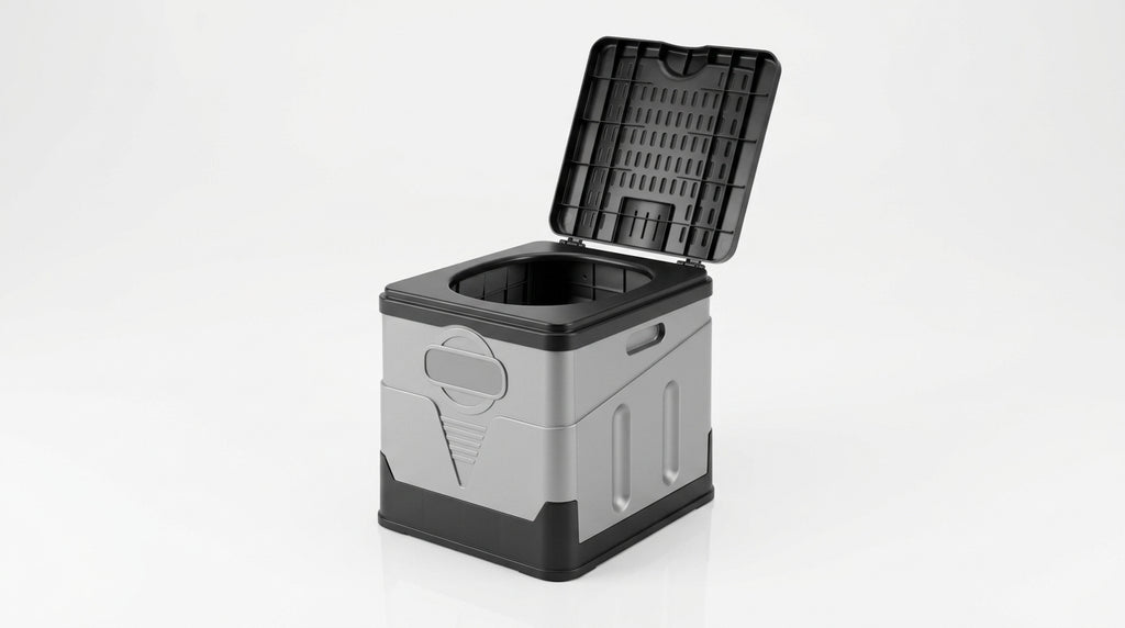 [In Stock Wholesale] Foldable Toilet, Foldable Portable Toilet, Outdoor Camping Van-mounted Toilet, Emergency Toilet - Hero Studio