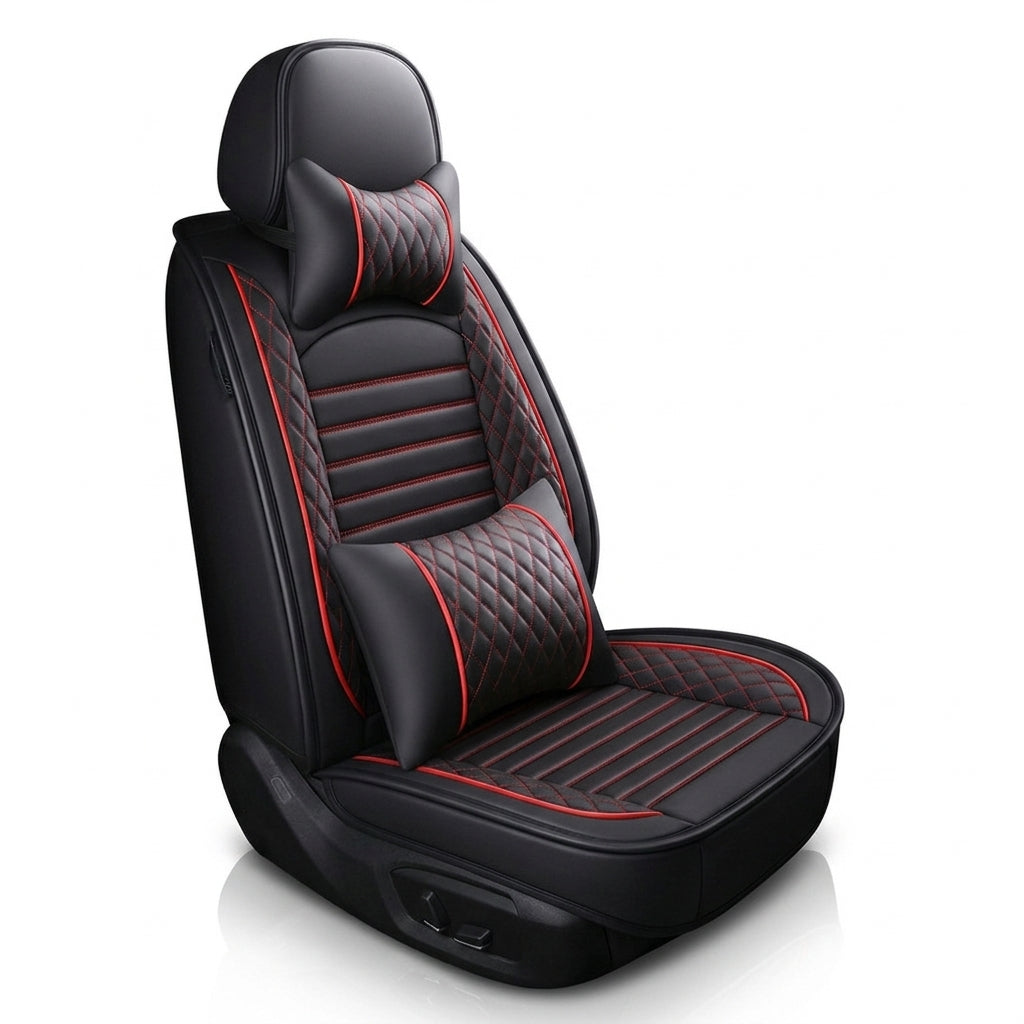 New all-season universal cartoon car seat cushion wholesale, premium feel, full leather, full coverage for small passenger car seat cushions - Hero Studio