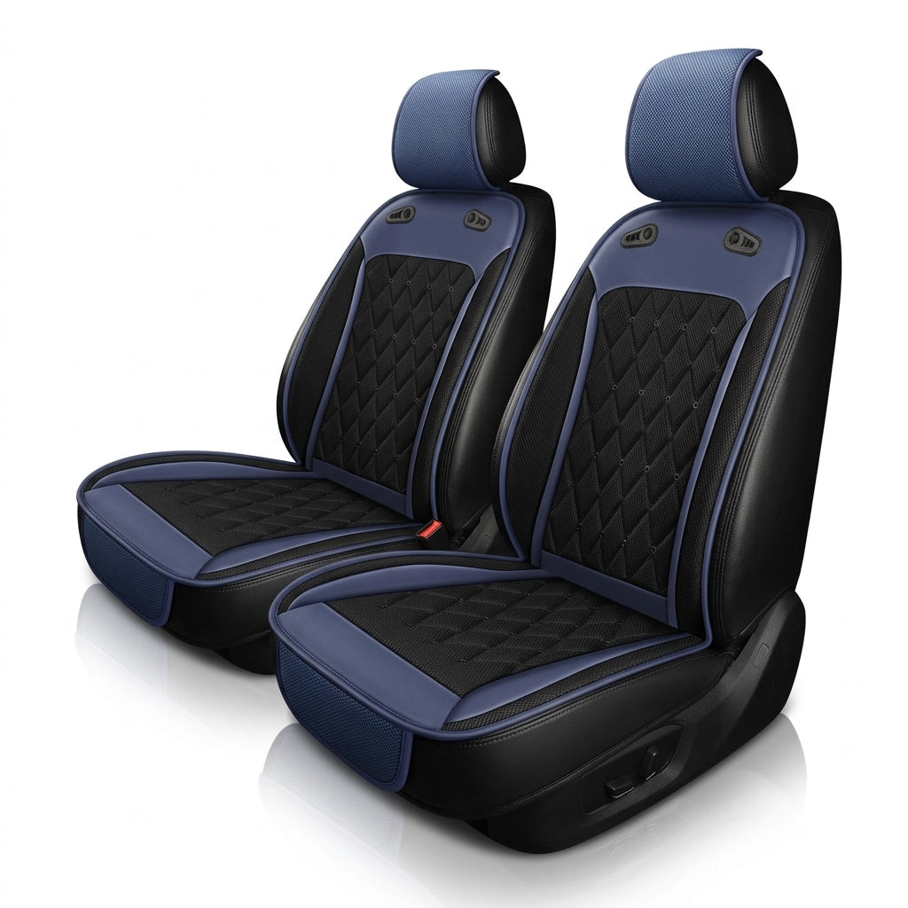 Car seat cushions, summer cooling ventilation seat cushions, 12V and 24V for air blowing, car seat cushion manufacturer OEM customization - Hero Studio