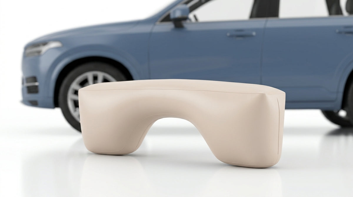 Car inflatable bed footrest rear seat gap pad, car and sedan rear seat gap pad, inflatable interior rest filling pad - Hero Studio