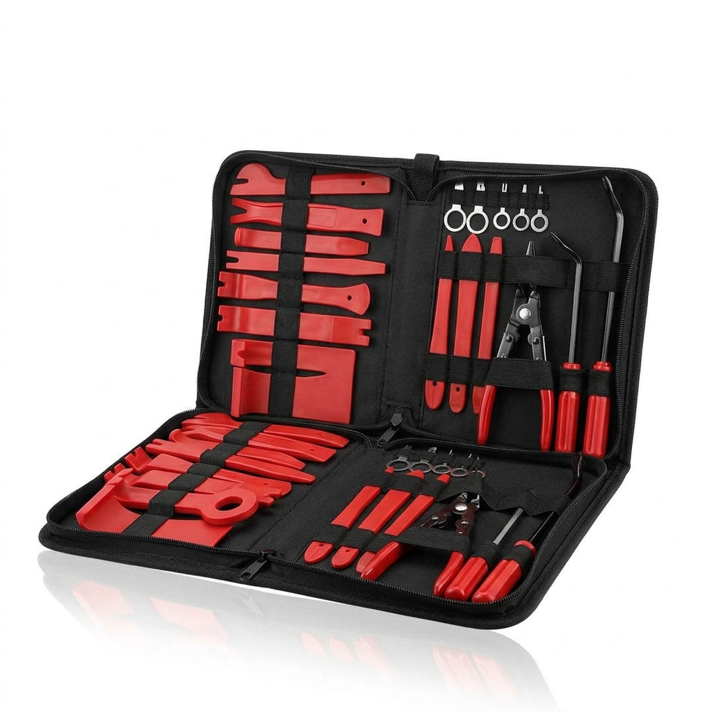 Car Panel Removal Tool Set, 19-Piece - Hero Studio