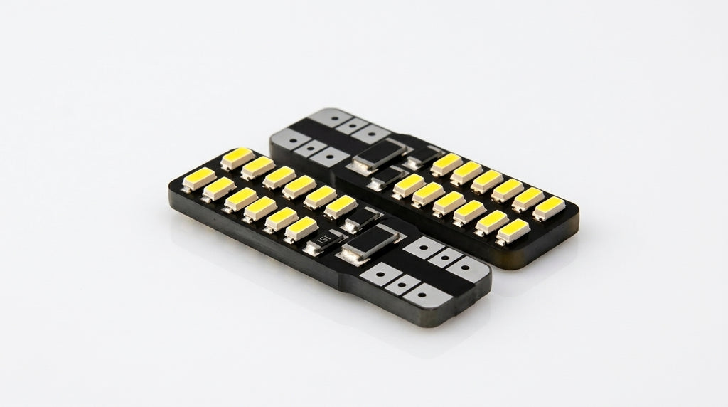 Car LED Light Decoding CANBUS T10 3014 24SMD Width Indicator Light In-Car Reading Light Small Plug Bulb - Hero Studio