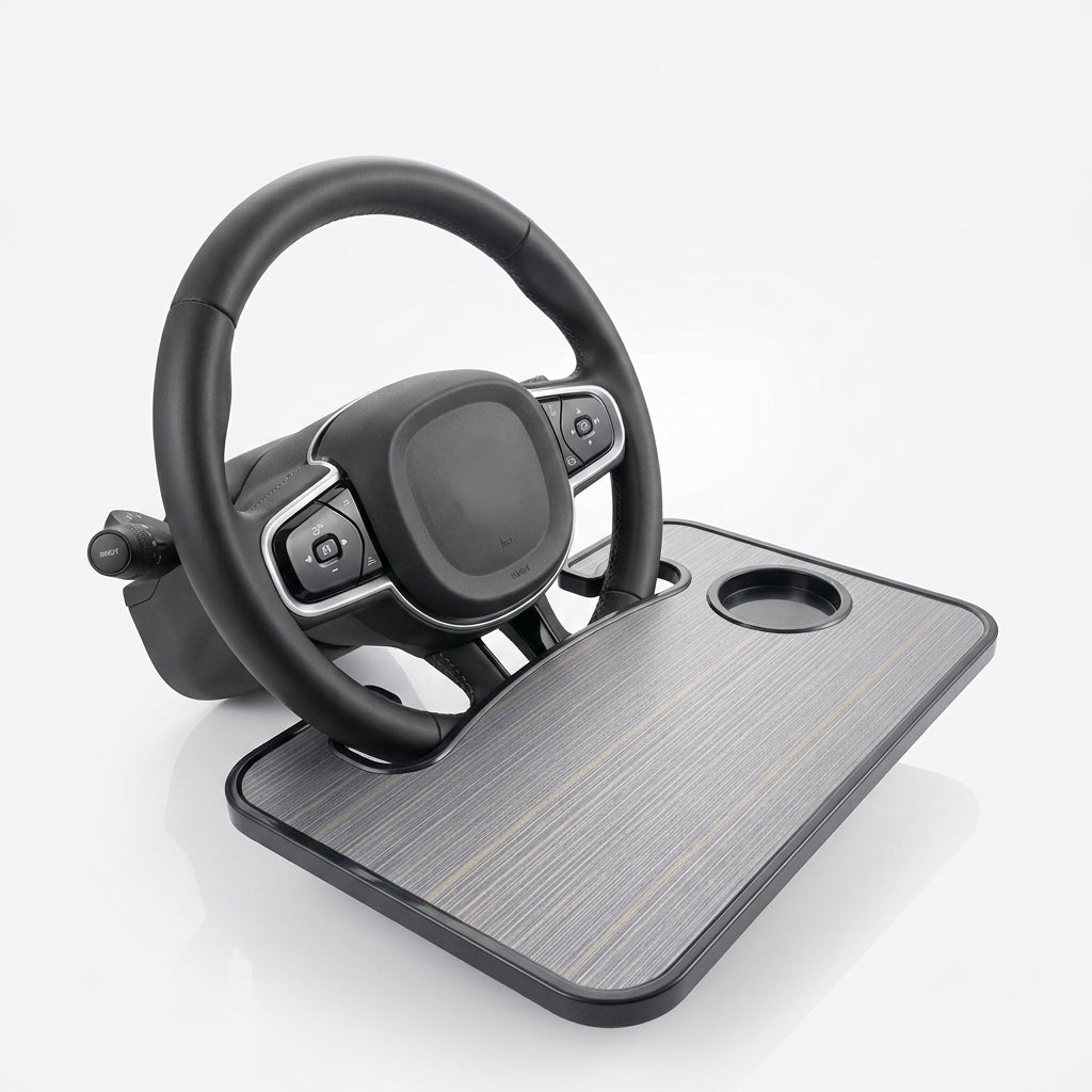 Multifunctional Car Dinner Plate, Steering Wheel, Laptop Stand, Car Dinner Tray Storage Rack, Car Computer Table Tray - Hero Studio