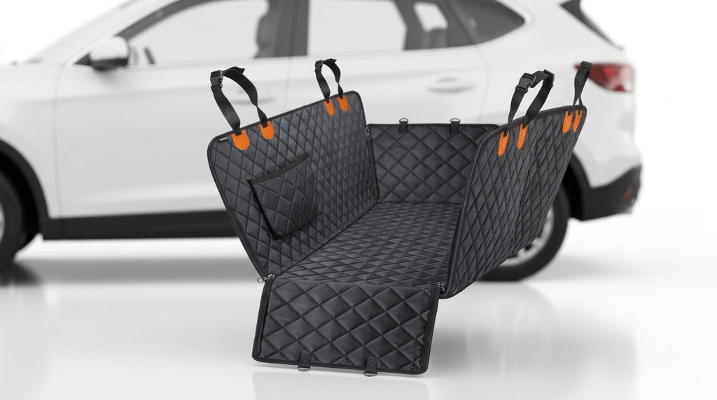 Pet Car Seat Cover Rear Full Coverage Waterproof - Hero Studio