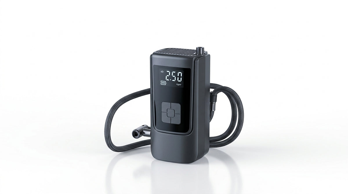 [Kuangjin Exclusive] Portable car, off-road vehicle, bicycle, onboard air pump, wireless dual-mode air pump - Hero Studio
